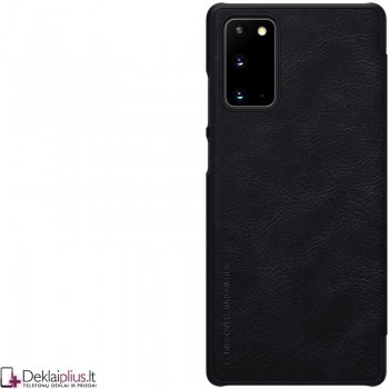 Odinis Nillkin qin serijos dėklas - juodas (Samsung Note 20)